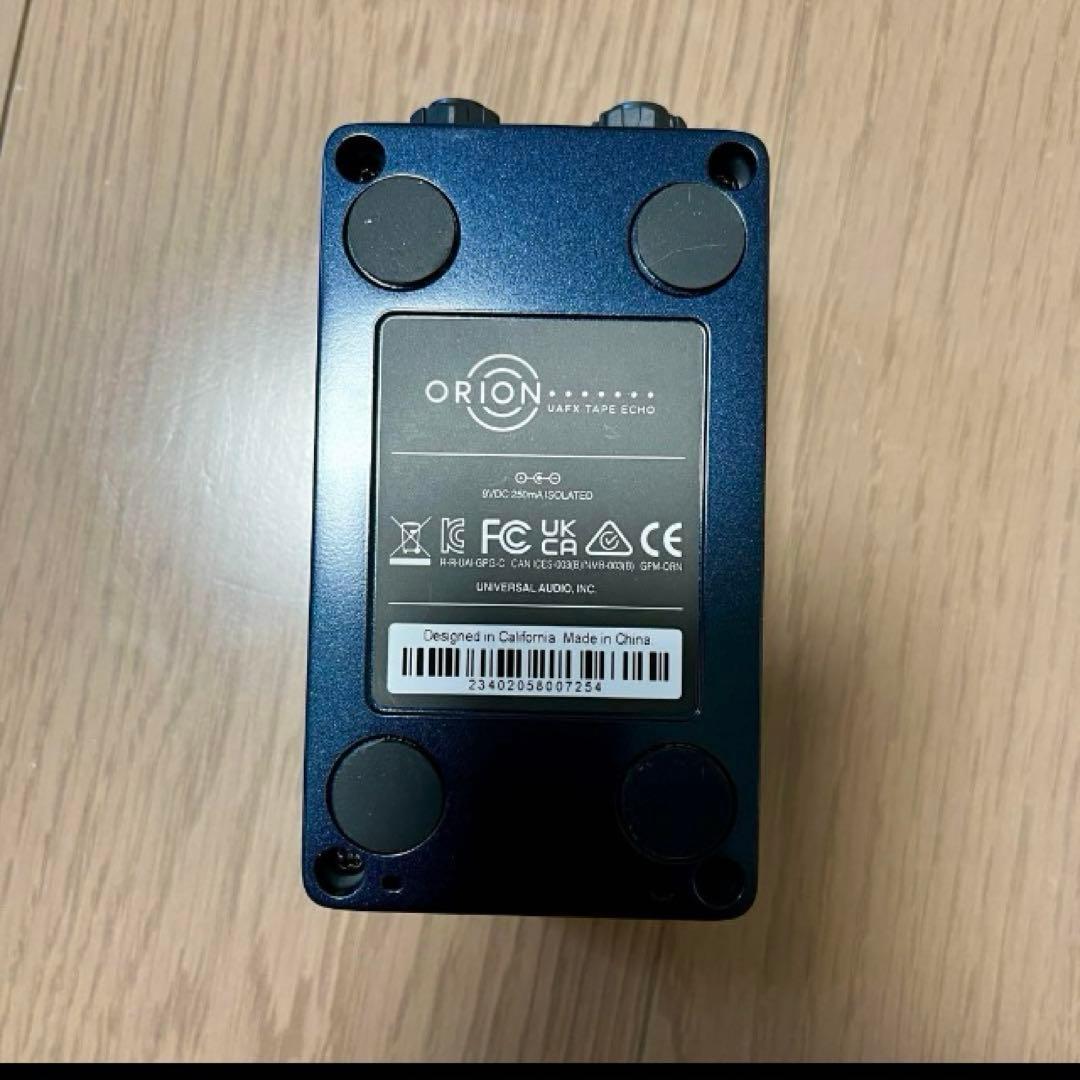 UAFX ORION TAPE ECHO 　delay ディレイ