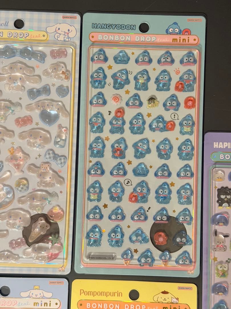 【国内正規品】 サンリオ ボンボンドロップシール 第2弾＋mini 13種セット