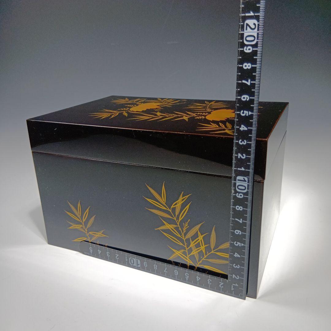 最終値下げ茶道具　利休茶箱一式　(塗師)多田桂寛　　 共箱　美品