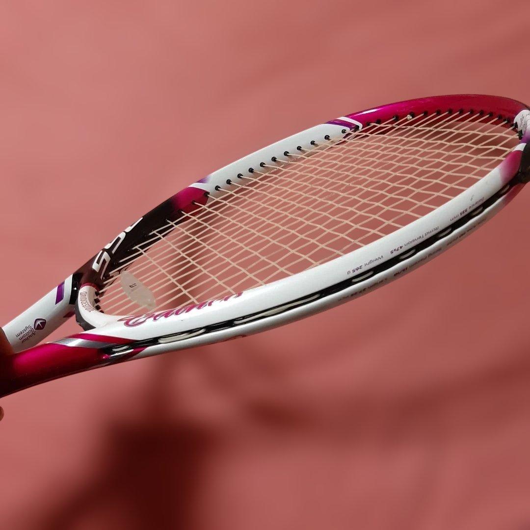 ブリヂストン◆カルネオ265硬式テニスラケット◆新品グリップテープ付