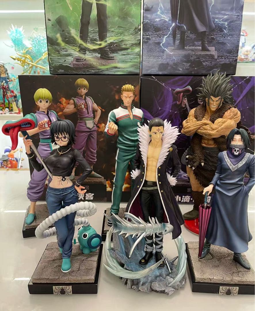 hunter×hunter 幻影旅団 ガレージキット ガレキスタチュー ①