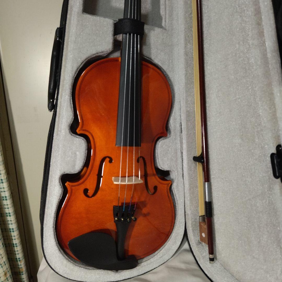 ♥新品未使用バイオリン4/4♥初心者大人用♥大特価♥弓、ケ―ス、松脂付き