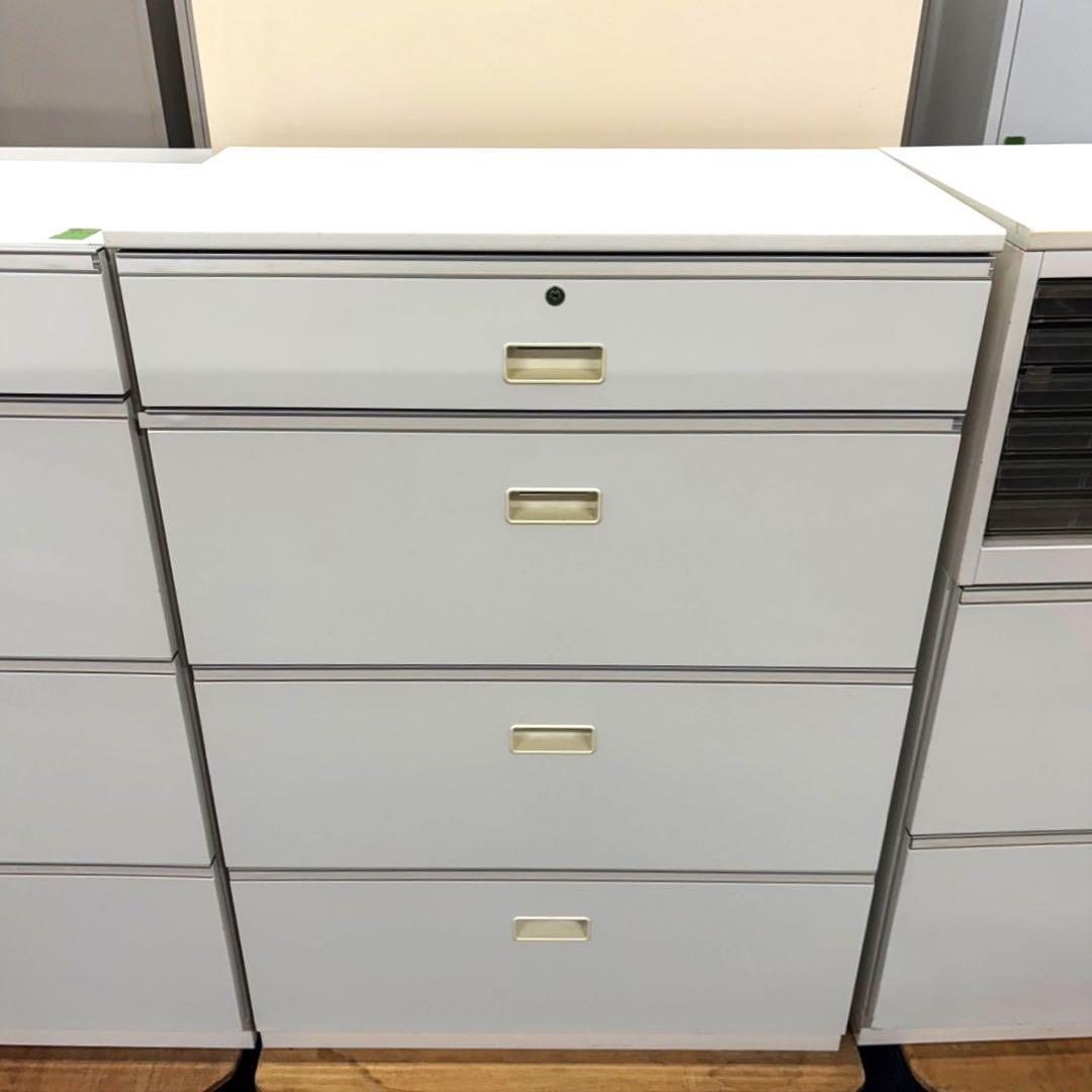 ITOKI キャビネット 4段 HFM-108AFS 引取限定静岡県富士市