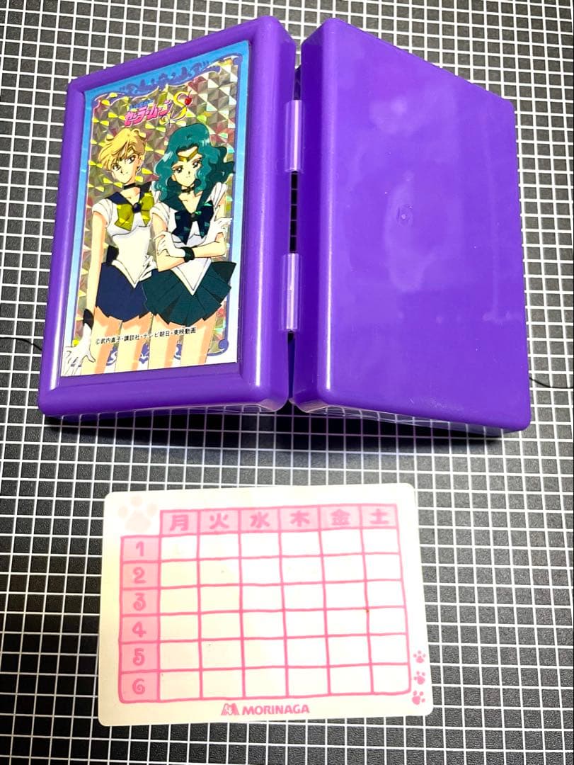 セーラームーンsuper 星座占いカードルーレット、トレカ、シール、カードケース