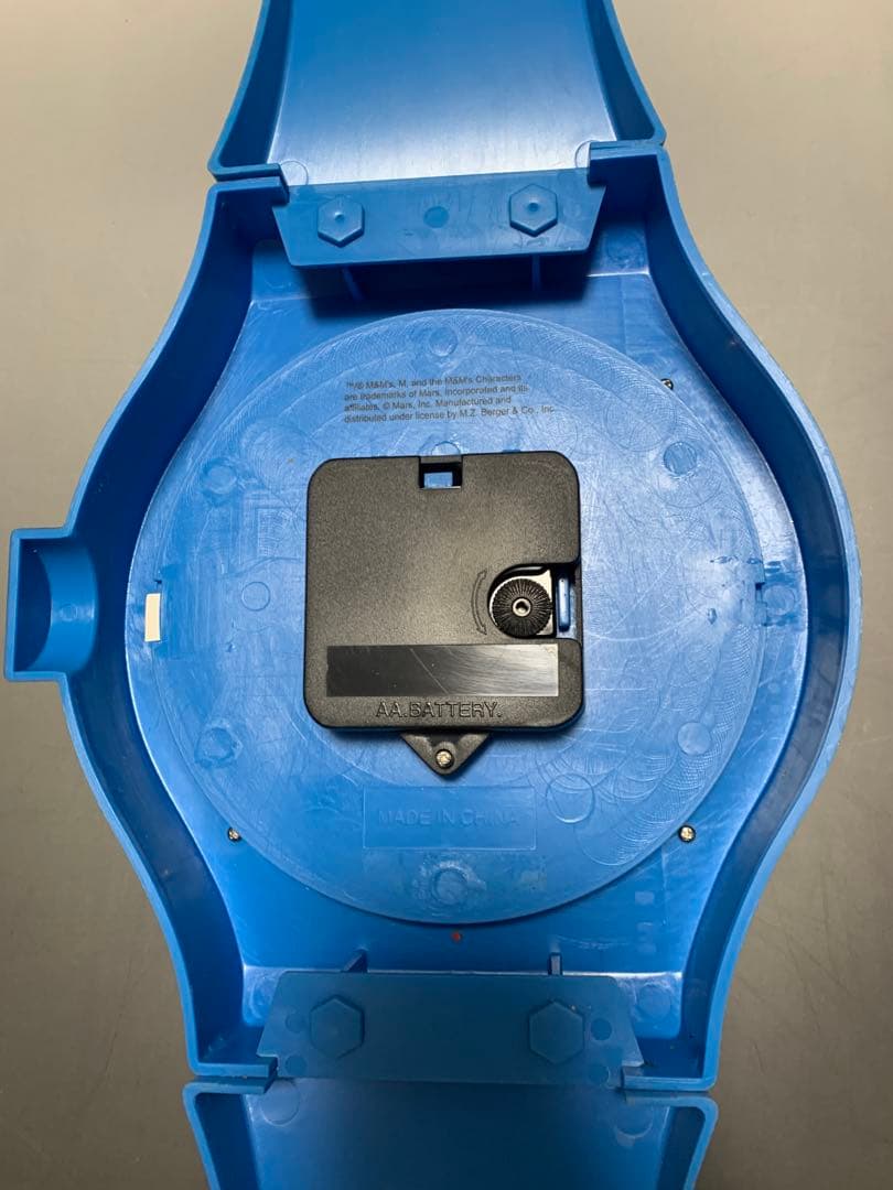 #124エムアンドエムズ　クロック　時計　アメトイ　ディスプレイ　サイン　M&M