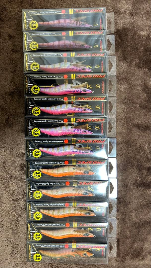 カンジ クリックス エギ 3.5寸 34本セット②