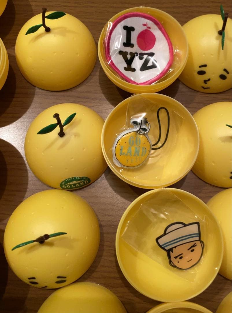 ゆず カプセル ガチャ