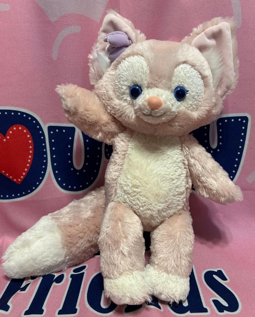 超童顔 TDS リーナベル Sサイズ ぬいぐるみ ポーズも取れて自立可能！