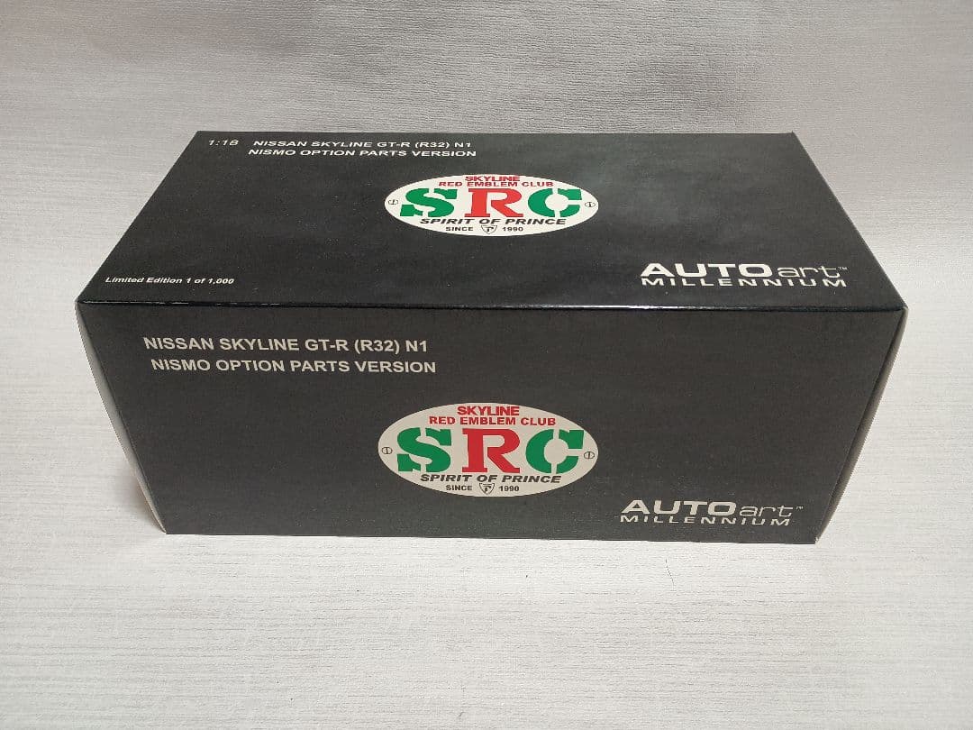 オートアート1/18 スカイラインGT-R N1 ニスモ　OPパーツVer