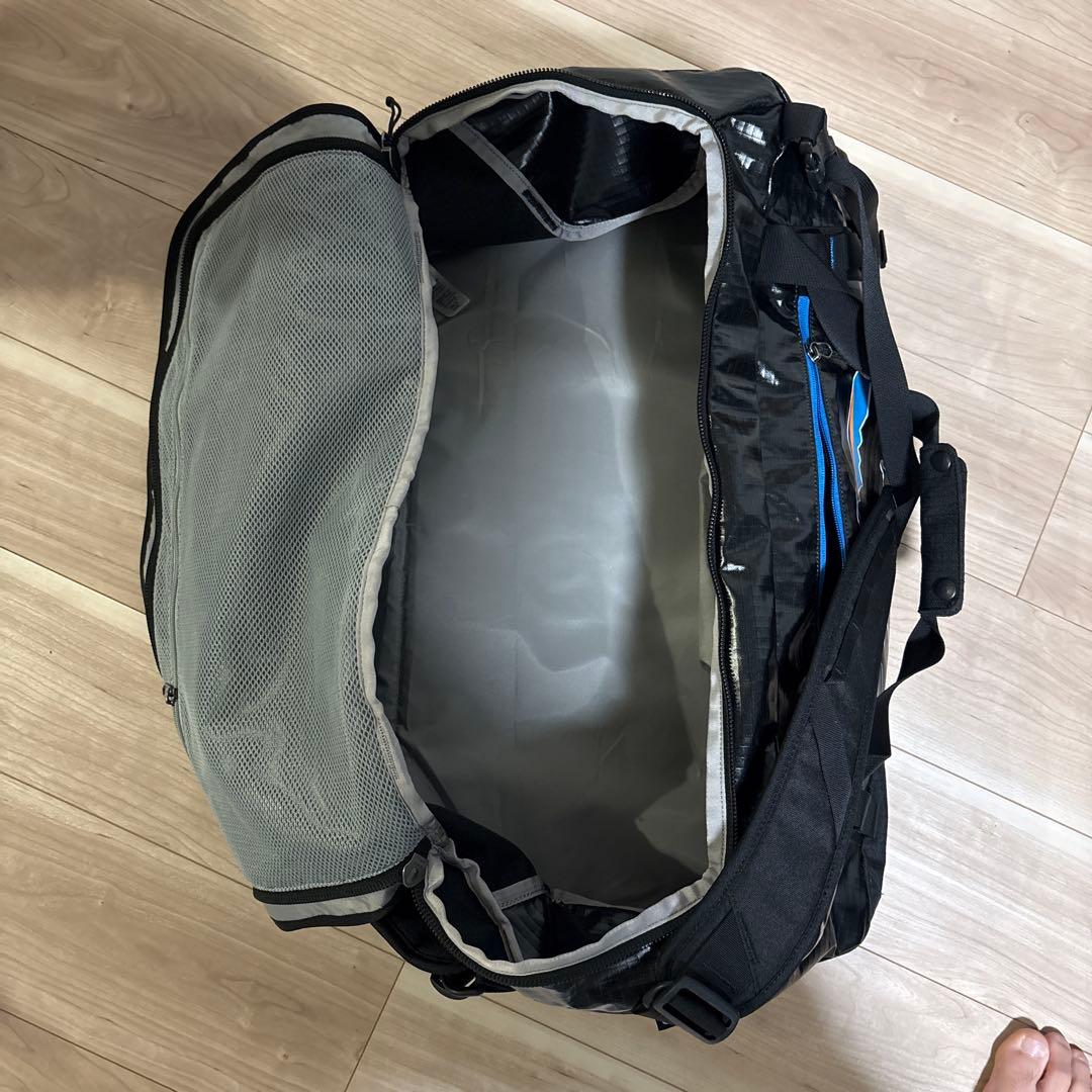 【希少】ブラックホールダッフル Fitz Trout 55L パタゴニア