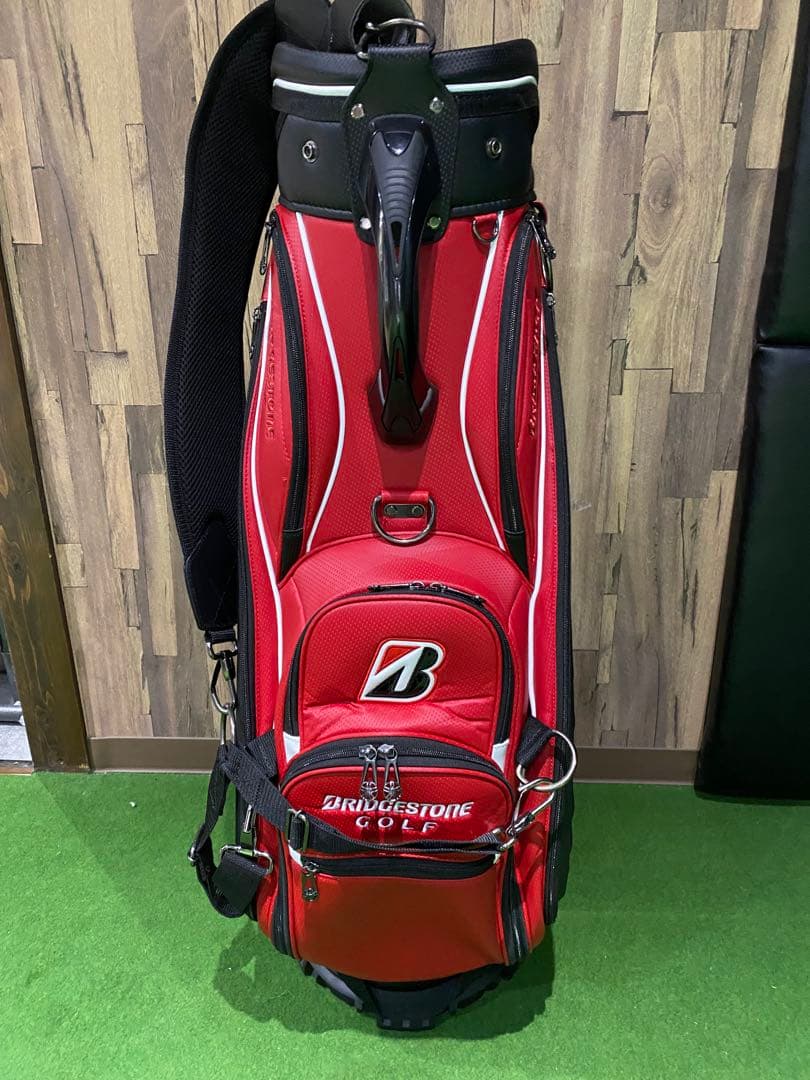 ブリヂストンキャディバッグ CBG301 BR プロレプリカ