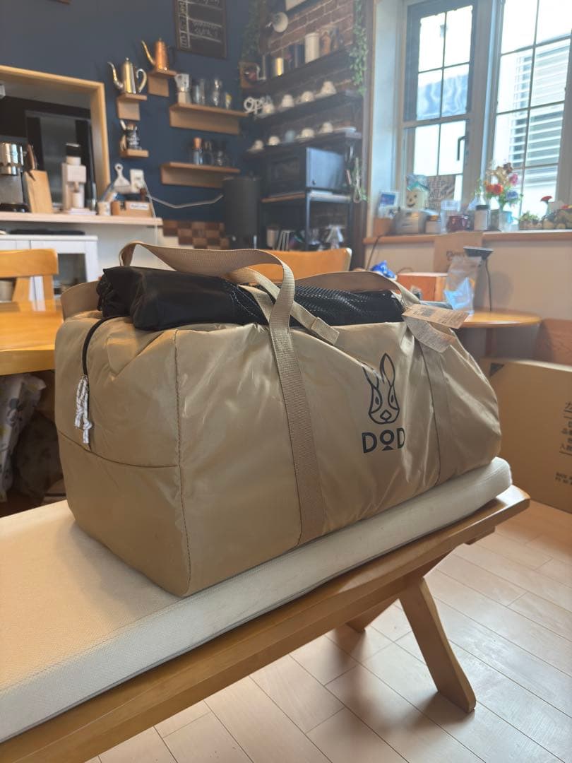【新品】DOD イエテント （1〜2人用） 〜組立用ポール付き〜