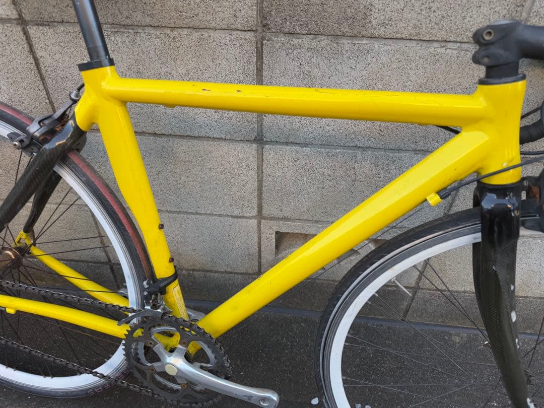 yellow イエロー　アルカーボン　ロードバイク　送料一部無料