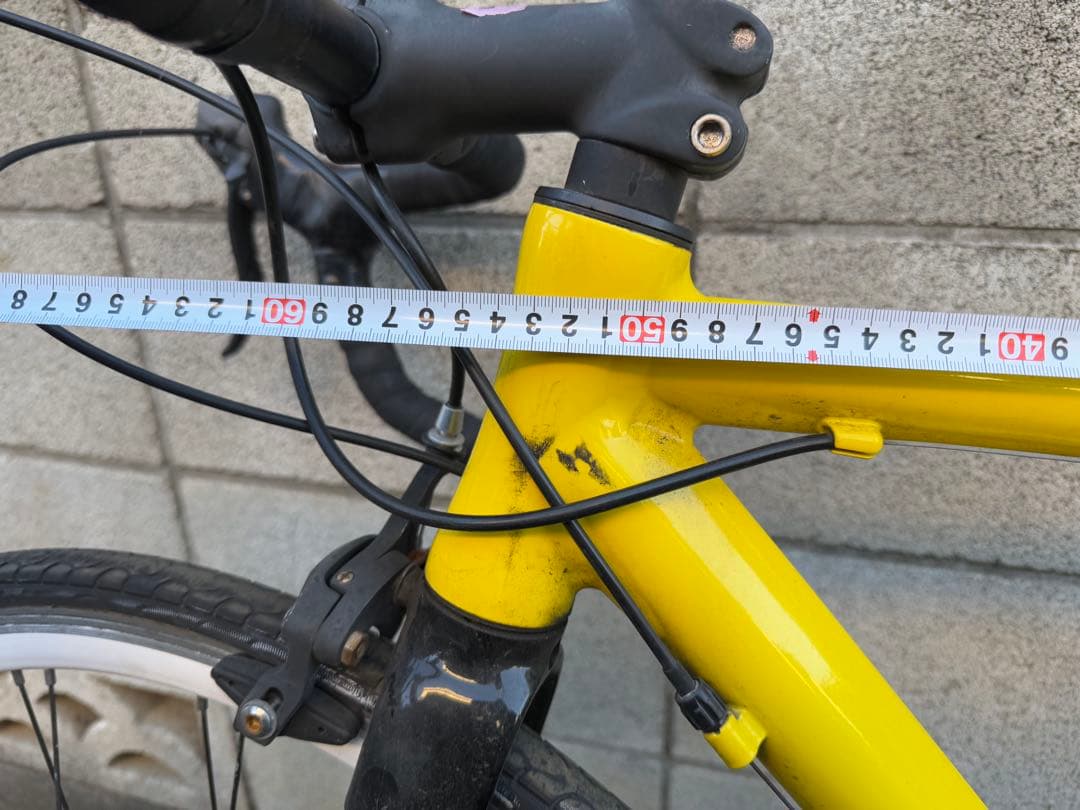 yellow イエロー　アルカーボン　ロードバイク　送料一部無料