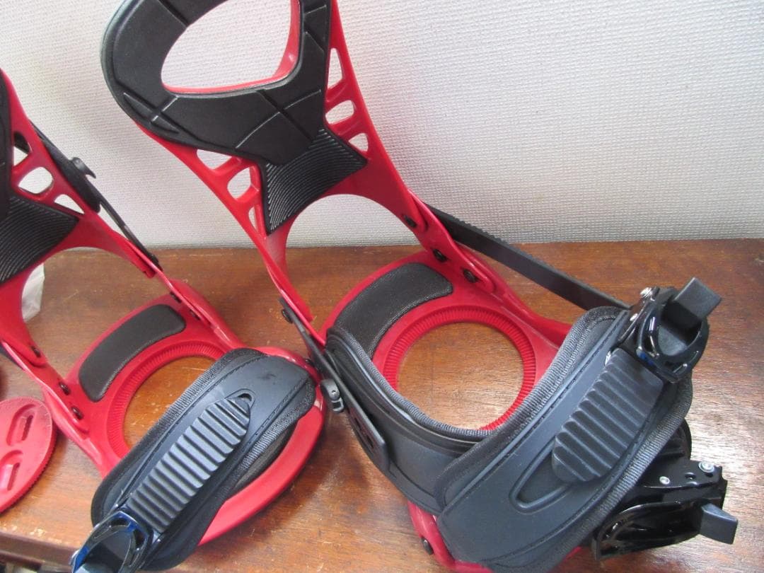 Fezスノーボードハードバインディングblack×REDM/L25cm～28cm