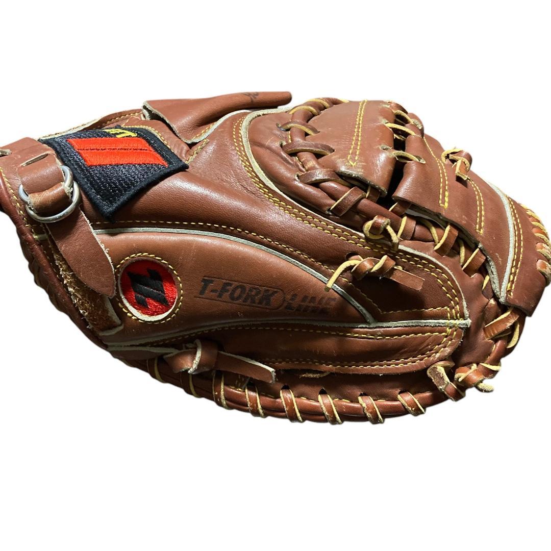 ZETT ゼット キャッチャーミット キャッチャー ミット 軟式用 ヴィンテージ