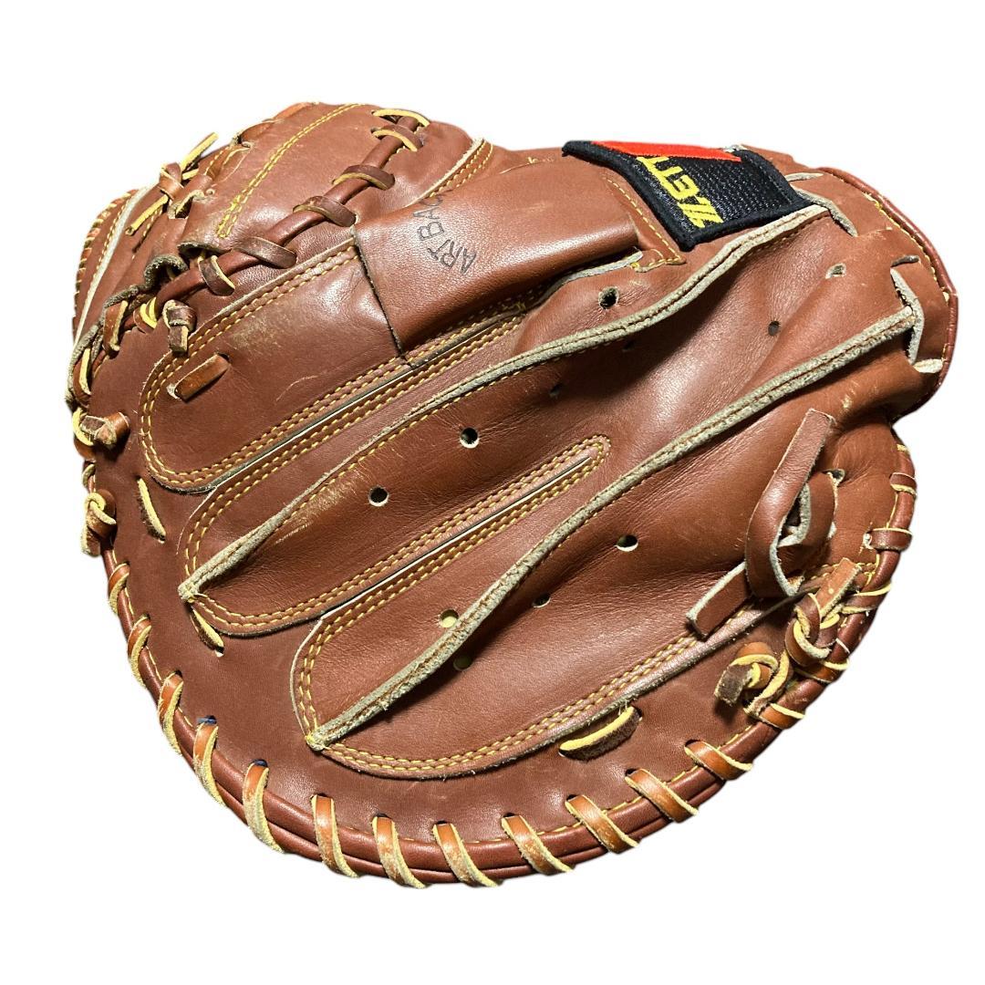 ZETT ゼット キャッチャーミット キャッチャー ミット 軟式用 ヴィンテージ