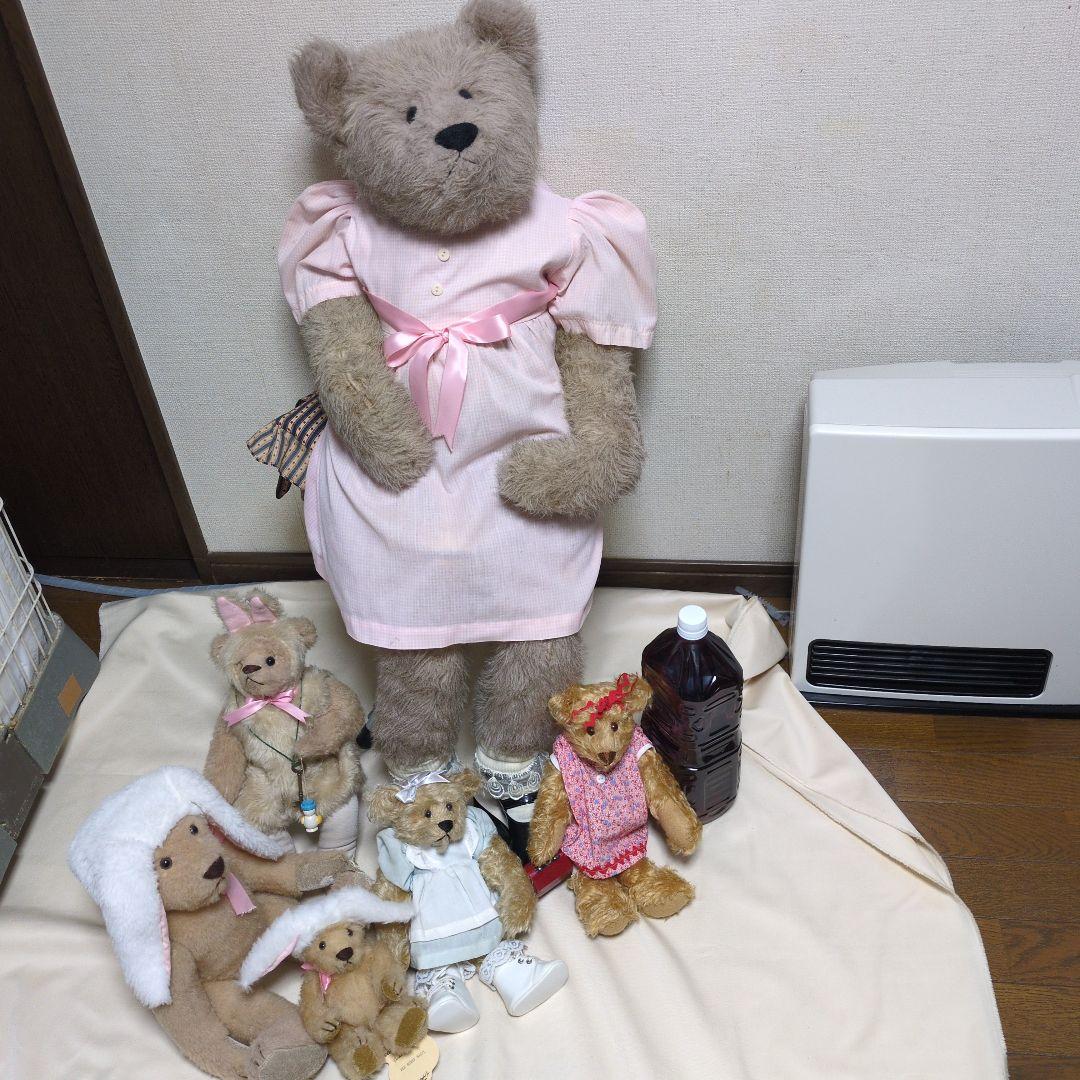 テディベア　リンダ・シュピーゲル　大きなベア　ヴィンテージ　９５cm　レア