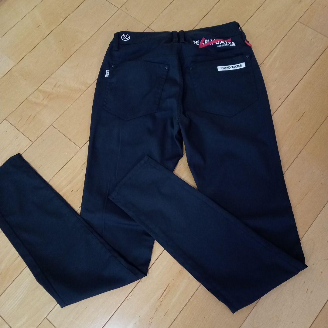 PEARLY GATES ブラックパンツ