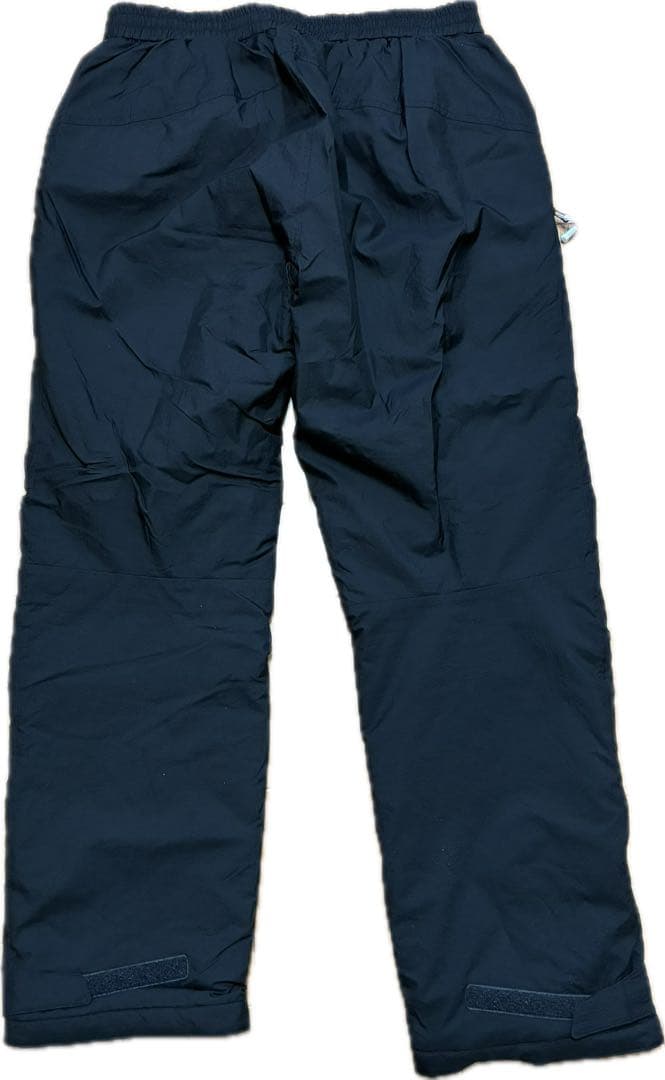 極美品！SHIMANO 中綿 撥水ナイロン 上下セット カモフラ ブラック XL