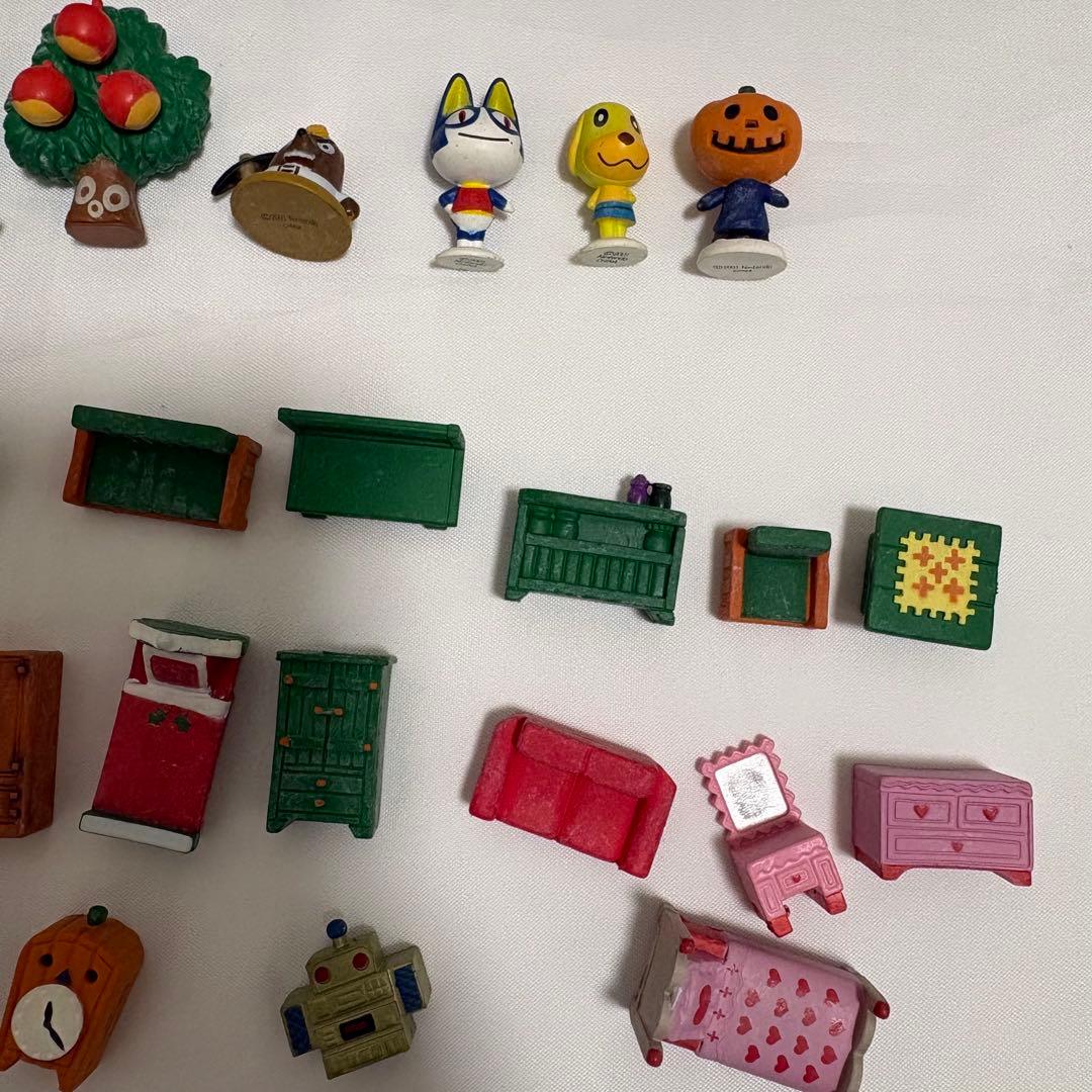 どうぶつの森　フィギュア　森をつくろう　どうぶつの森　e+ 当時物