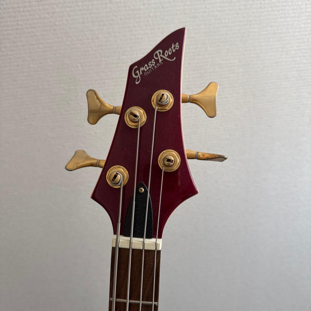 GrassRoots エレキベース レッド 4弦