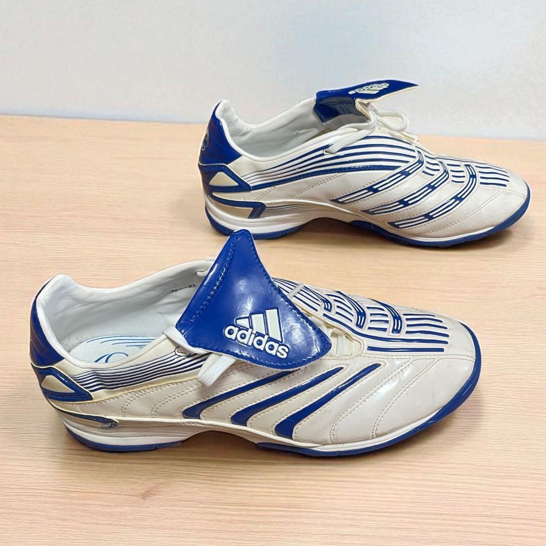 美品 レア adidas プレデター アブソリオン サッカー ホワイト/ブルー