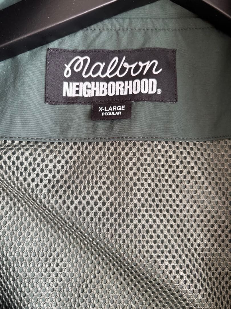 メンズウェア NEIGHBORHOOD X MALBON QUARTER ZIP JACKET