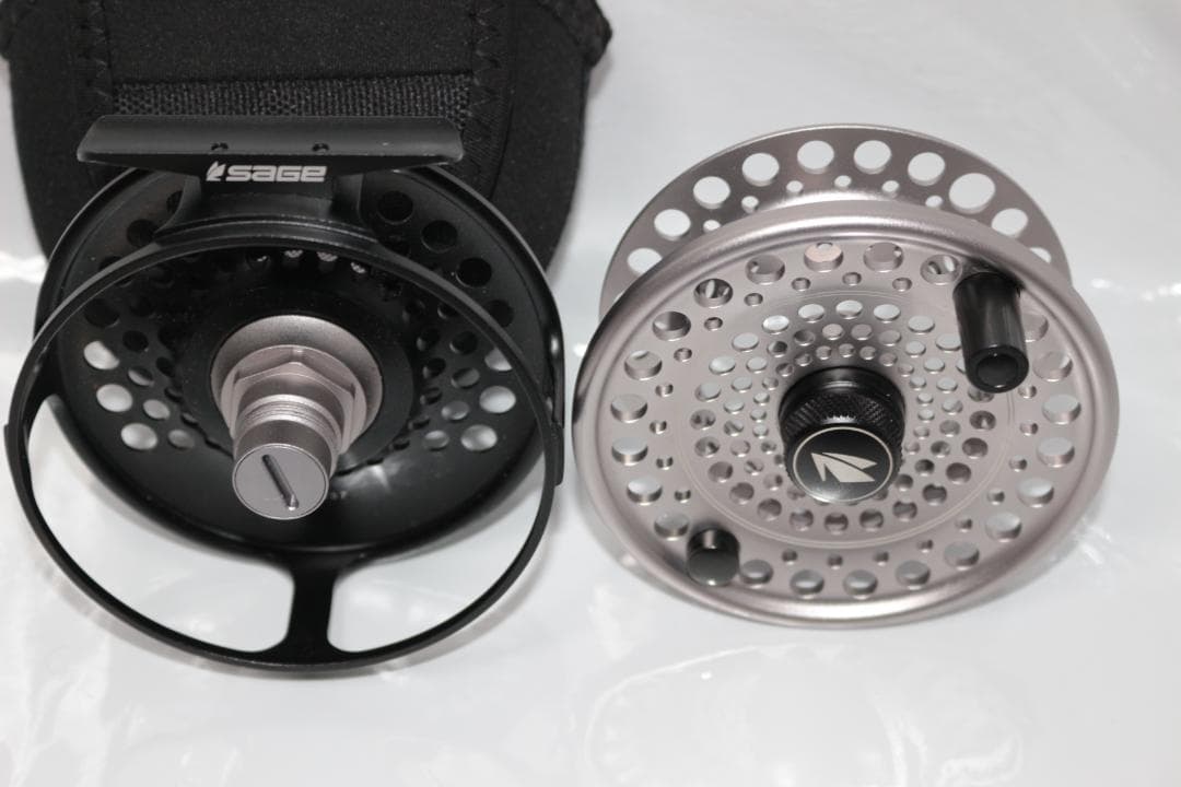 セージ　Sage　トラウトスペイ　3/4/5　黒　Stealth　ポーチ付　美品