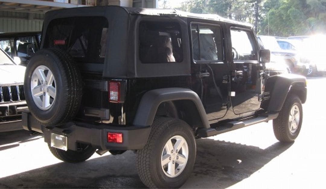 【美品】Jeep JK Wrangler MOPAR 純正幌4ドア用