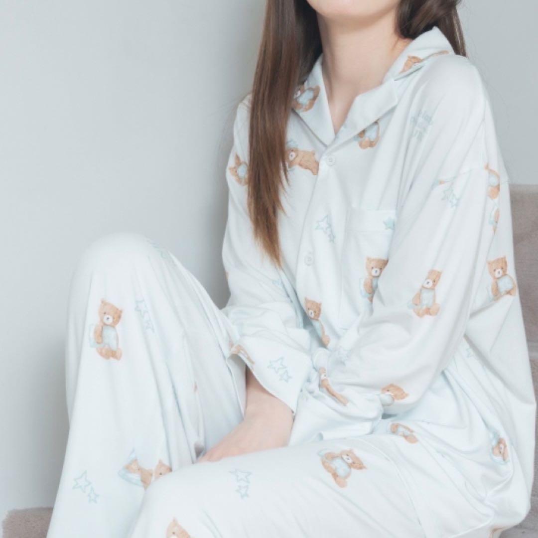 gelato pique JIN BEAR パジャマ セット ミント BTS