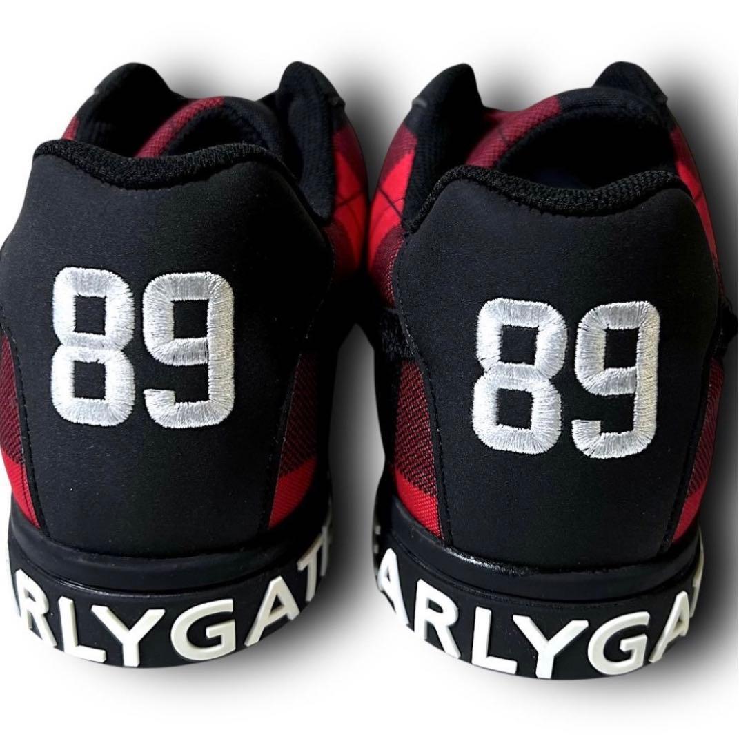 PEARLY GATES パーリーゲイツ チェック ゴルフシューズ 24.5cm