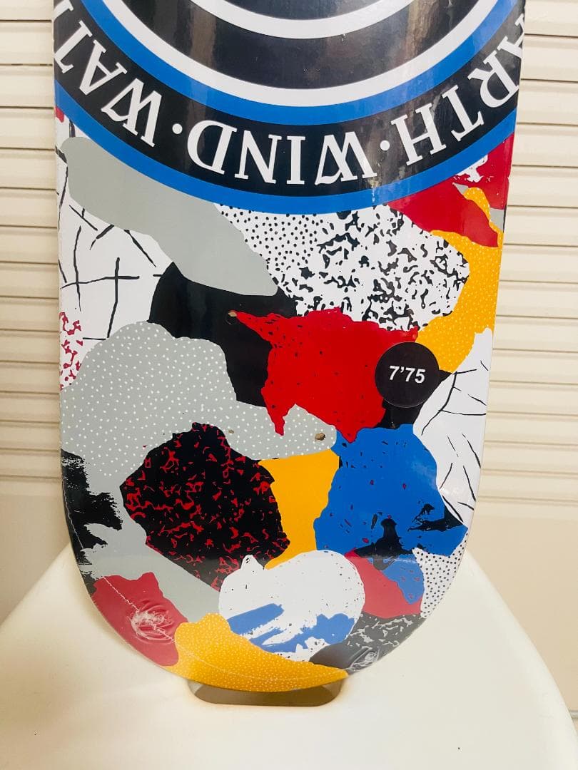 台湾製無地黒デッキテープ付き エレメント　ELEMENT　7.75デッキ