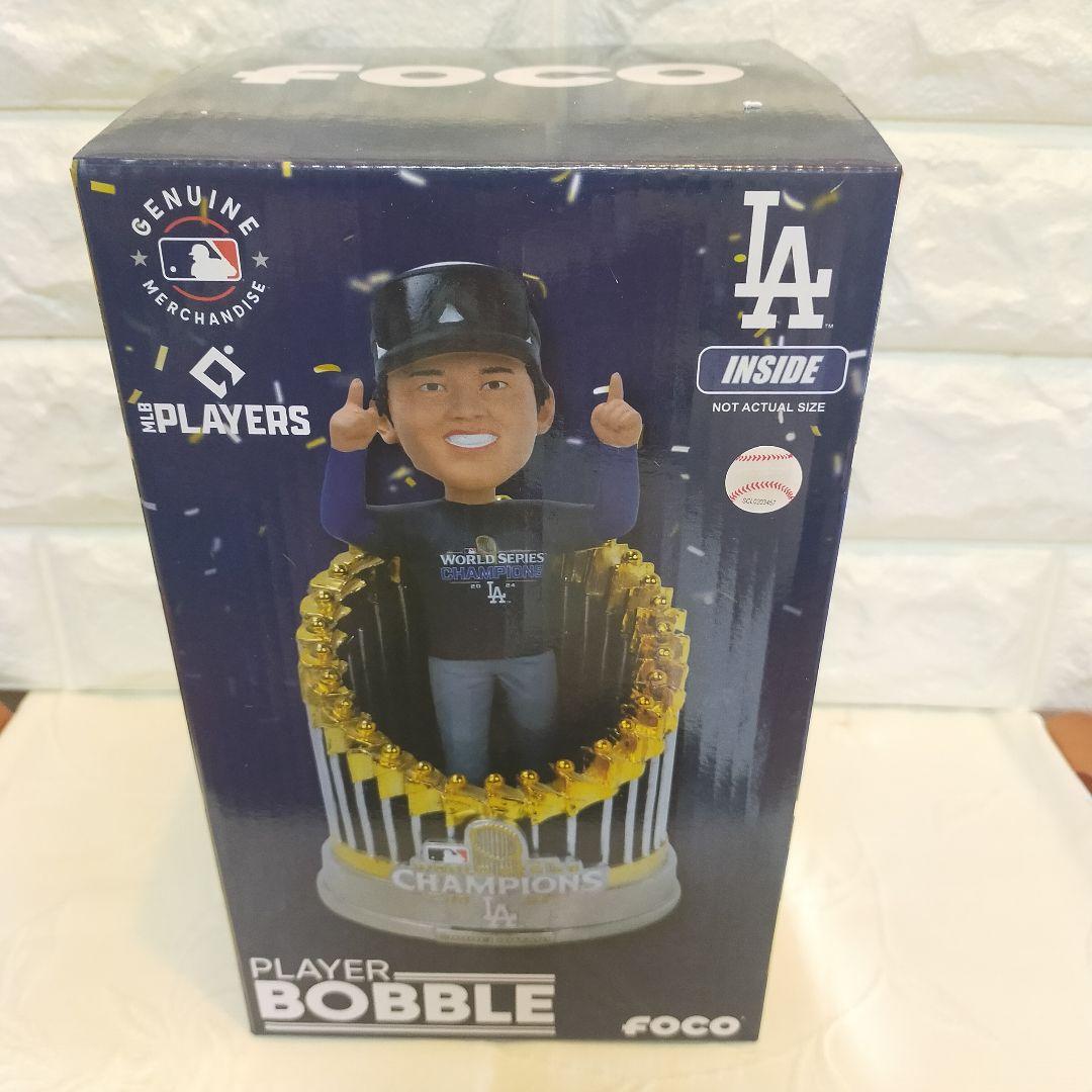 大谷翔平【ワールドシリーズ2024チャンピオン】ボブルヘッドFOCO/フィギュア