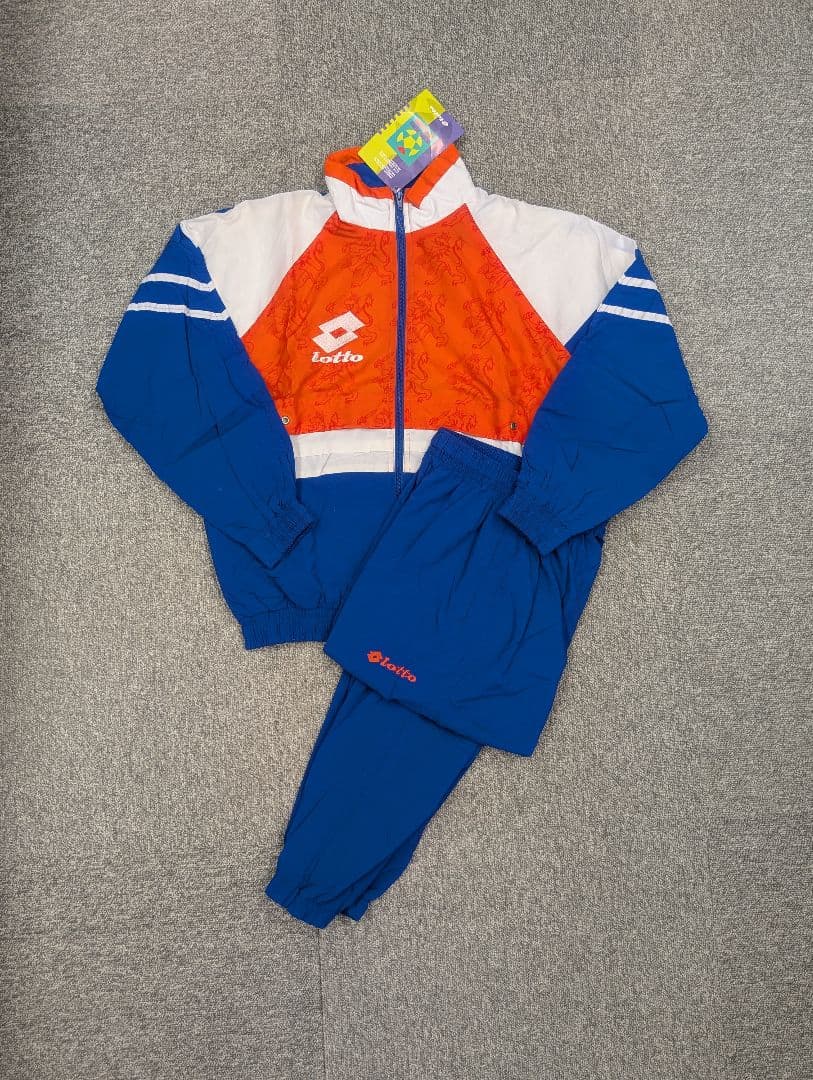 lotto 92/94 オランダ代表　トラックスーツ　新品未使用タグ付き