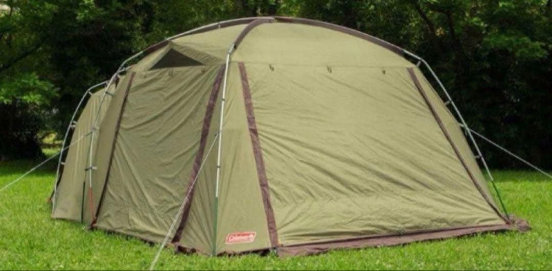 【美品】コールマン テント タフスクリーン2ルームハウス 限定カラーオリーブ