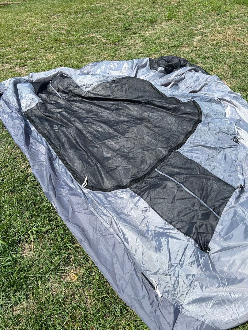 DODカマボコテント2 ブラック　グランドシート　テントマット　セット売り