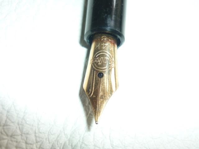 1960年代政治家『國井淳一』万年筆２本◆セーラーmini青軸とドイツ製 ゲーハ