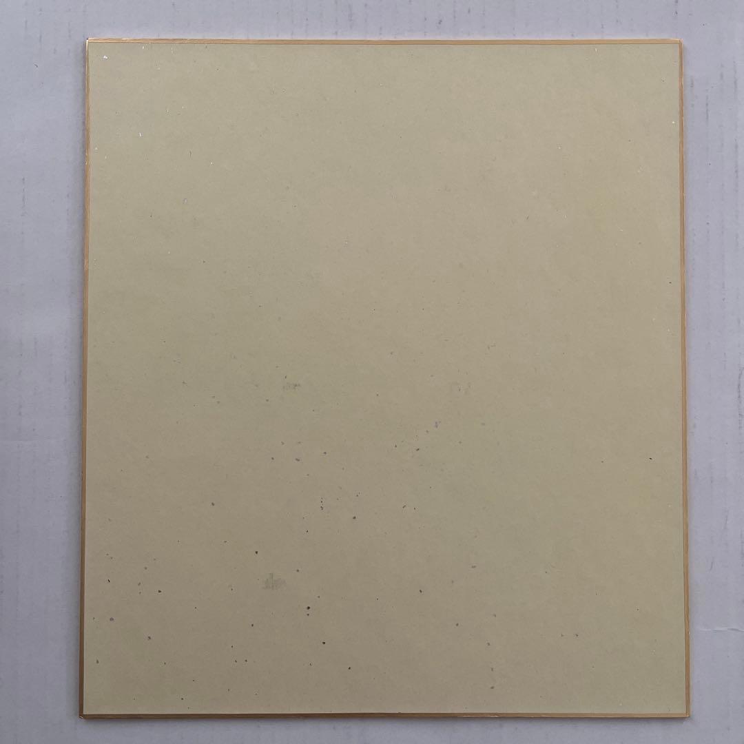 忍たま乱太郎　尼子騒兵衛直筆サイン色紙　落款印あり、１９９６.５.４