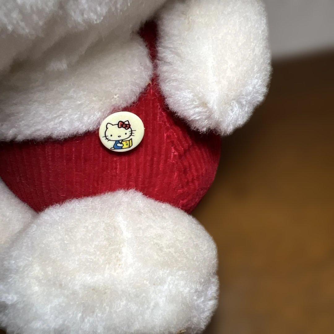 ハローキティ　オールド　初期　横向き　レア　ビニールバック　椅子付　昭和レトロ