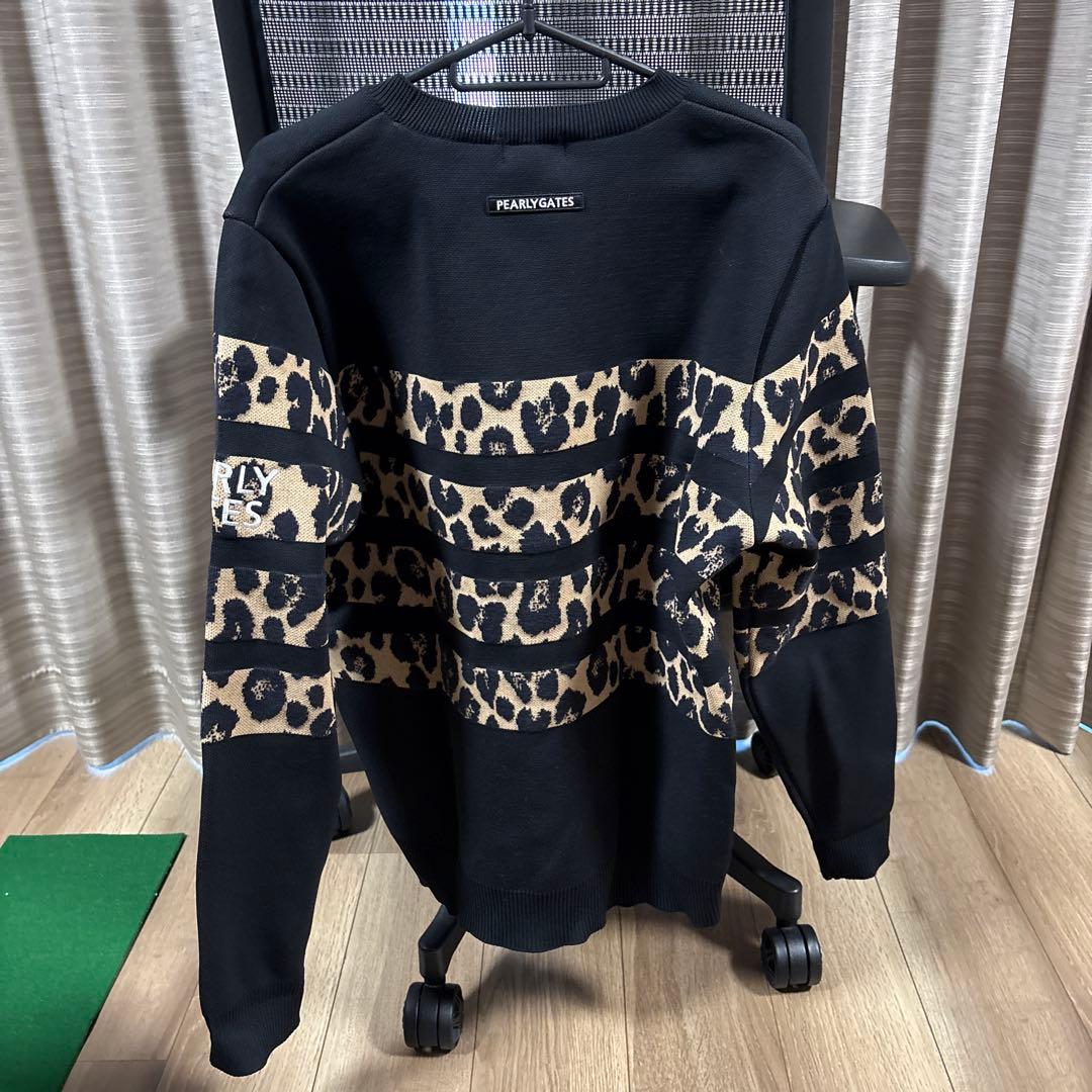 PEARLY GATES メイドインジャパン レオパード柄セーター