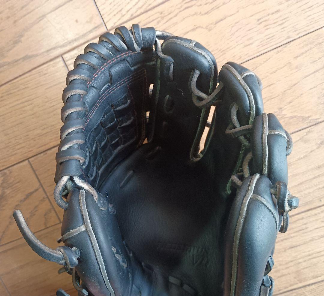 グローブ　野球　ゼット　ZETT　軟式　ブラック　右投げ　ネオステイタス