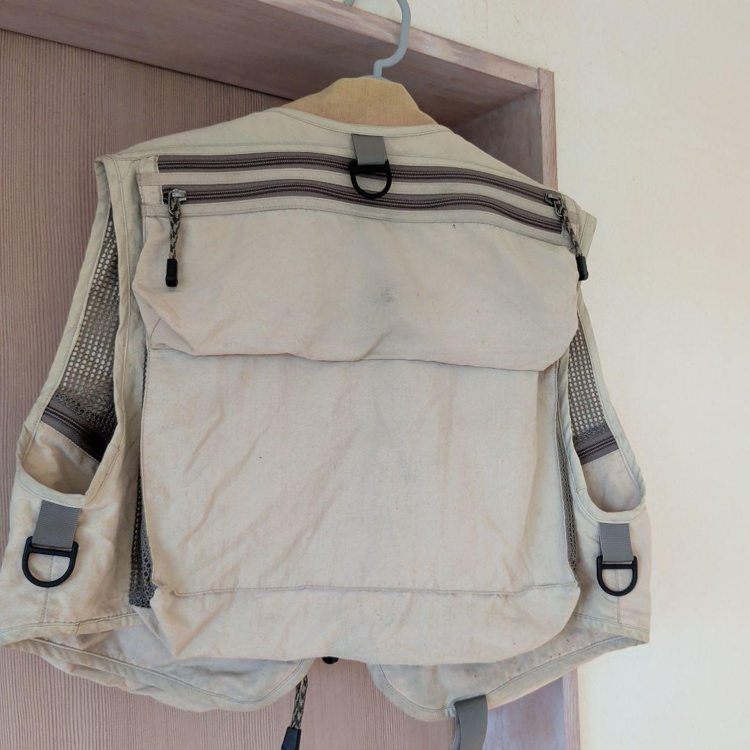 SIMMS 希少！旧ロゴ　シムス　マスターベスト　S/M 斜めロゴ サクラマス