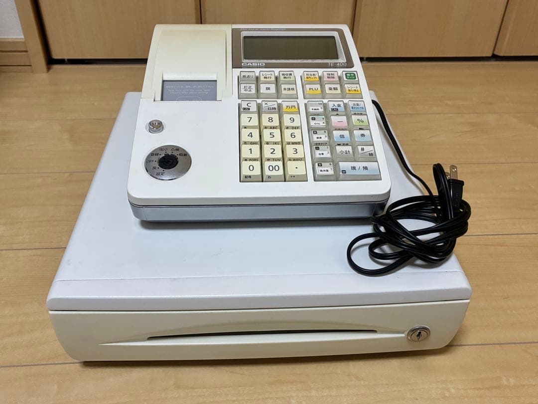 CASIO 電子レジスター TE-400 カシオ