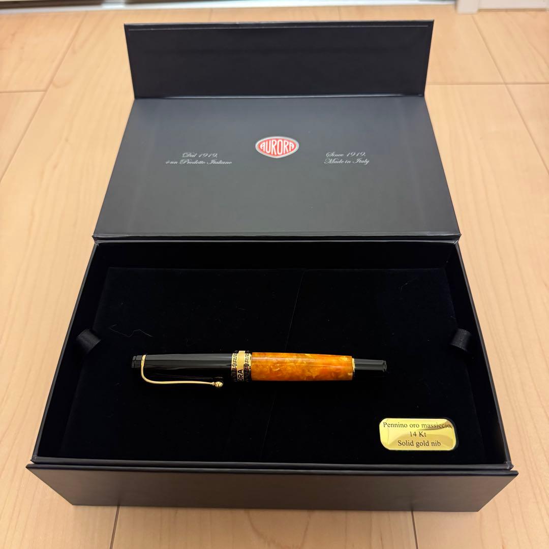 【新品・未使用】アウロラ　オプティマ　M字　aurora optima 万年筆