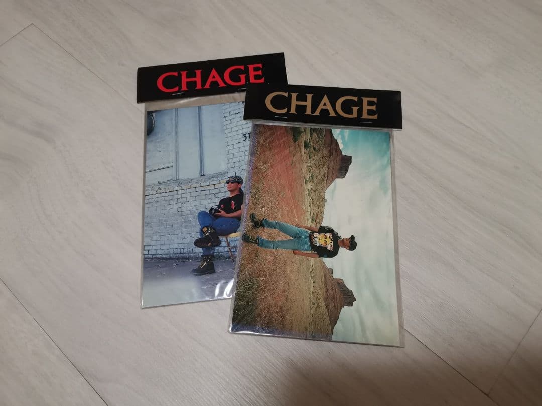 CHAGE パンフ、クリアファイル、レアグッズセット