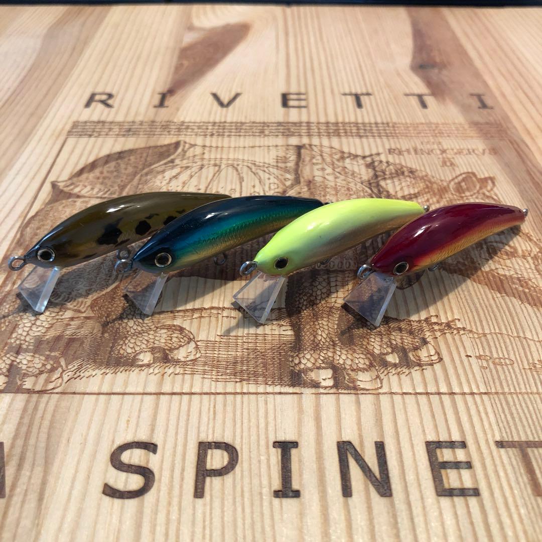 ふくしルアー バルサ 菊松 55㎜ 5.3g シンキング