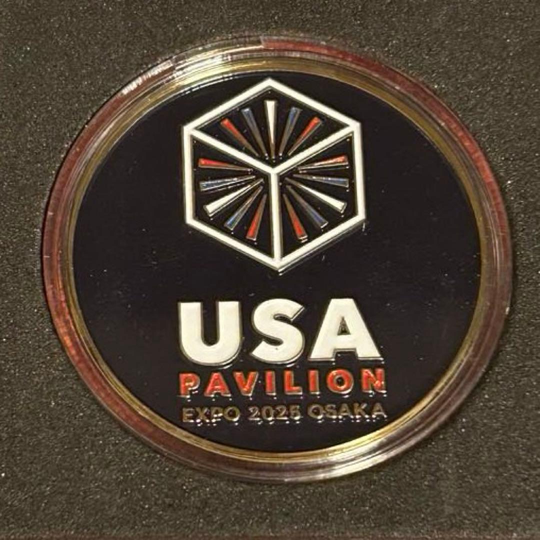 アメリカパビリオン　メダル