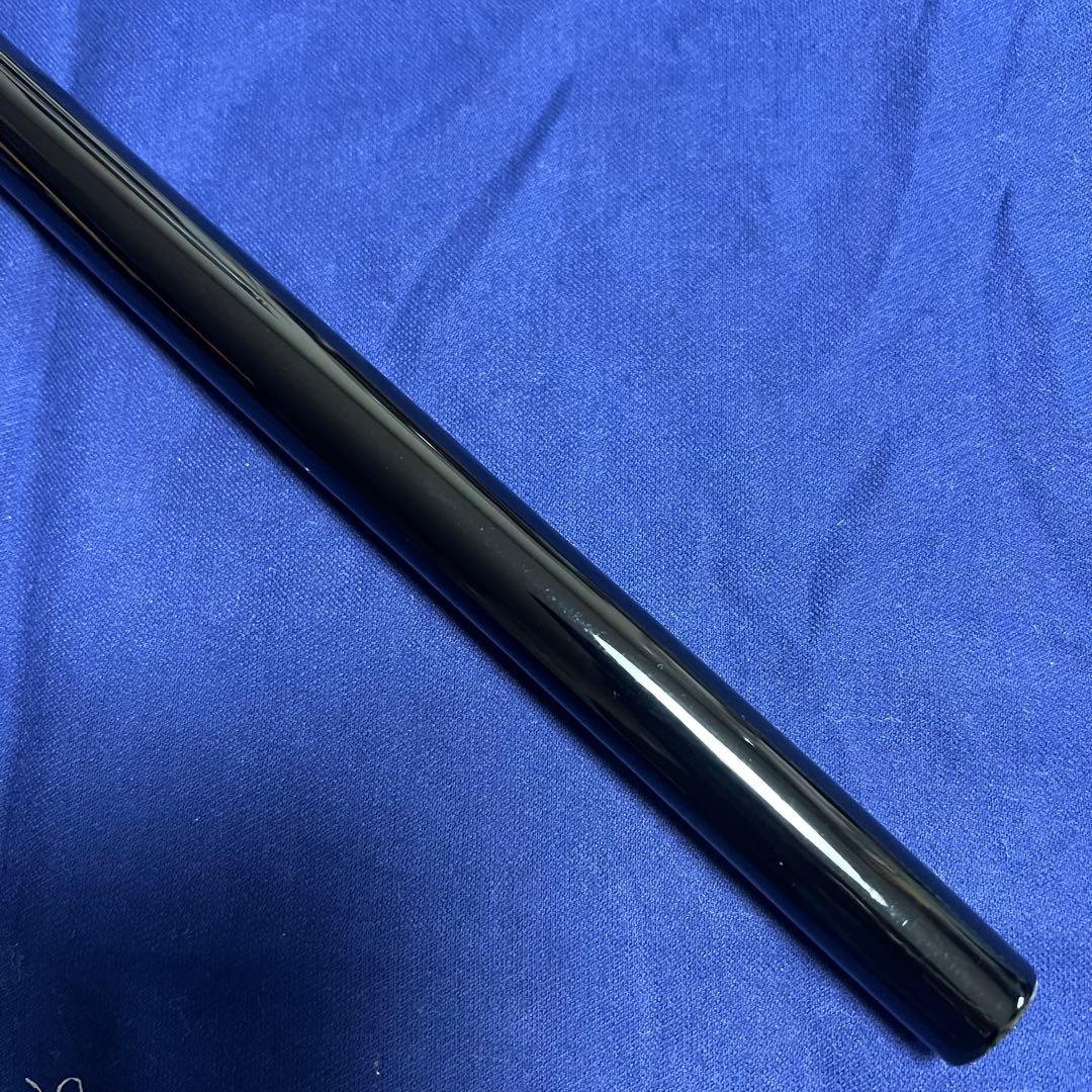 篠笛丸山 9本半調子 唄物 黒漆塗 笛袋付