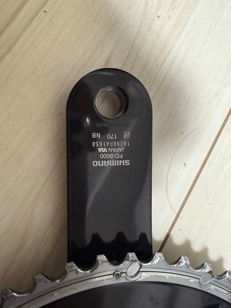 パーツ SHIMANO FC-9000 52-36 170m m Dura-ace